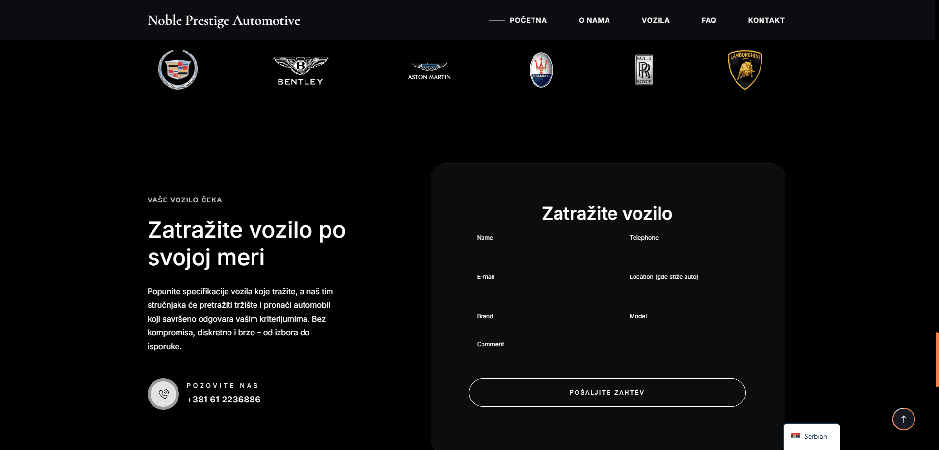 Luxury Automotive Website Development - WordPress Website, E-commerce Website by MD. AL AMIN